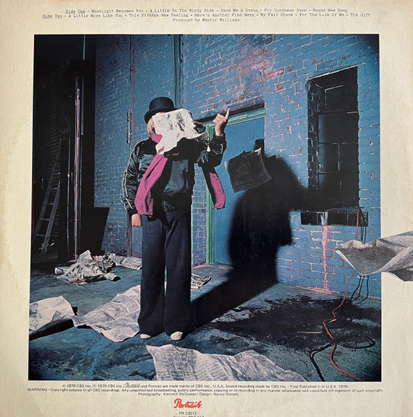 Paul Williams (2) : A Little On The Windy Side (LP, Album)