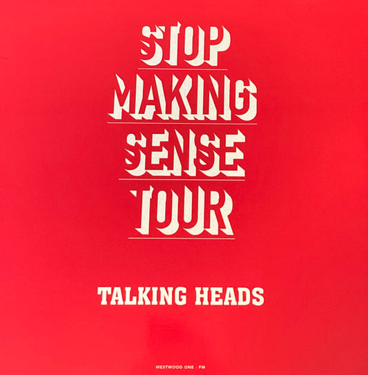 Talking Heads : Stop Making Sense Tour (2xLP, Album, Unofficial, Tra)