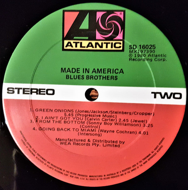 The Blues Brothers : Made In America (LP, Album)