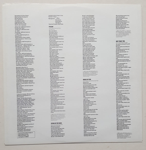 Alice Cooper (2) : Trash (LP, Album)