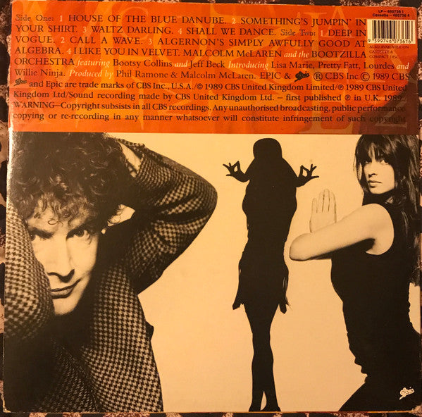 Malcolm McLaren And The Bootzilla Orchestra : Waltz Darling (LP, Album)