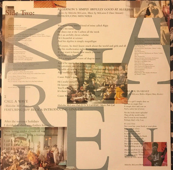 Malcolm McLaren And The Bootzilla Orchestra : Waltz Darling (LP, Album)