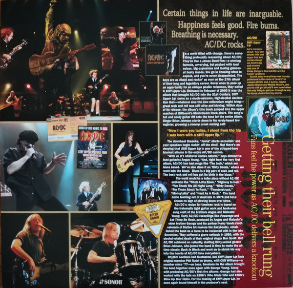 AC/DC : Stiff Upper Lip (LP, Album, RE, RM)