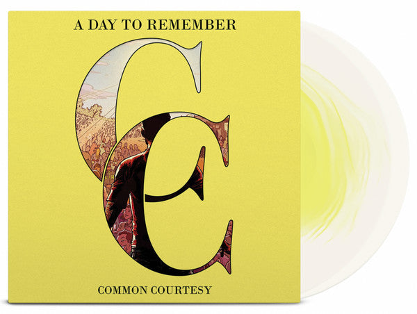 A Day To Remember : Common Courtesy (2xLP, Album, Dlx, Ltd, RE, Yel)