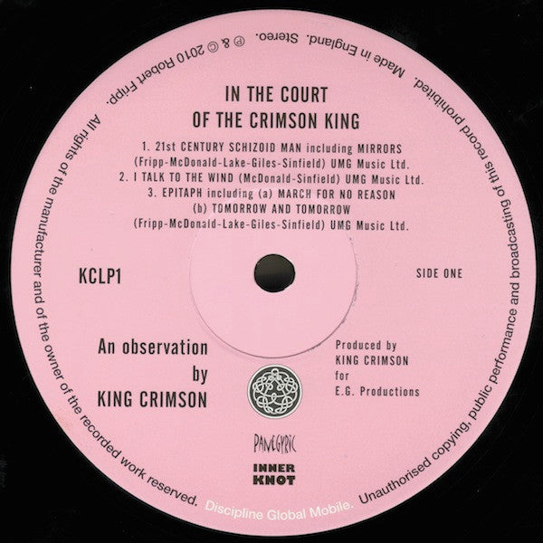 King Crimson : In The Court Of The Crimson King (LP, Album, RE, 200)