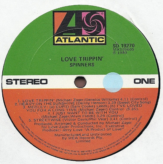Spinners : Love Trippin' (LP, Album)