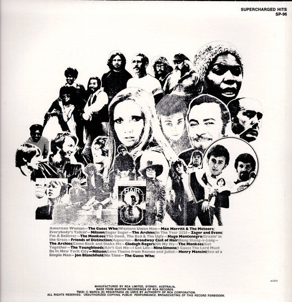 Various : Supercharged Hits (LP, Comp, RE, Gol)