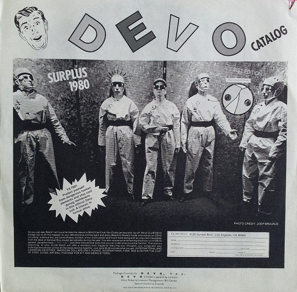 Devo : Freedom Of Choice (LP, Album)