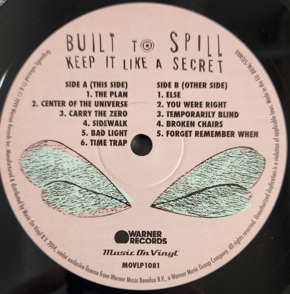 Built To Spill : Keep It Like A Secret (LP, Album, RE, RP, 180)