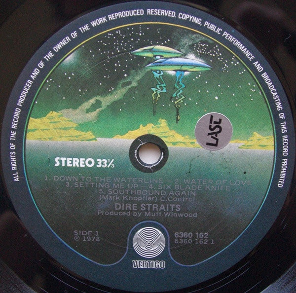 Dire Straits : Dire Straits (LP, Album)