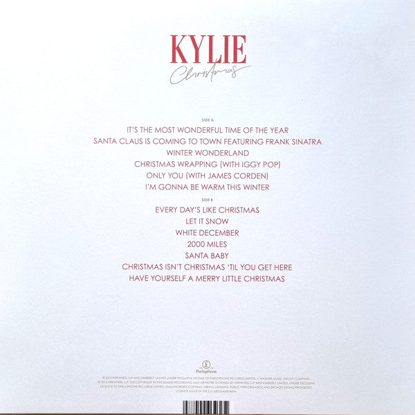 Kylie* : Kylie Christmas (LP, Album, RE)