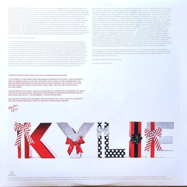 Kylie* : Kylie Christmas (LP, Album, RE)