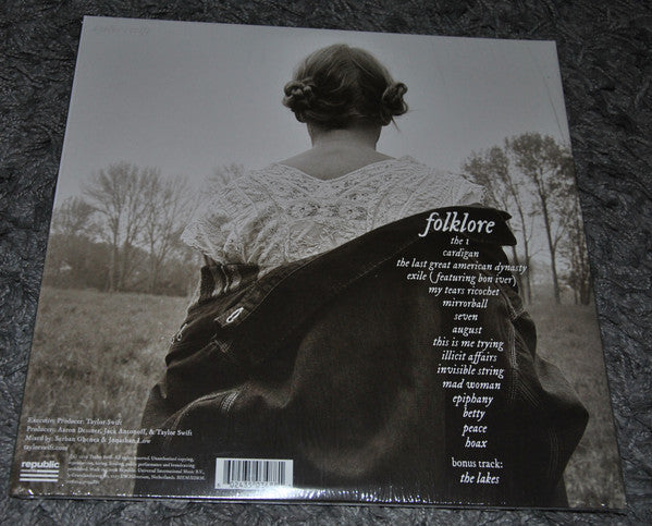 Taylor Swift : Folklore (2xLP, Album, Dlx, Bei)