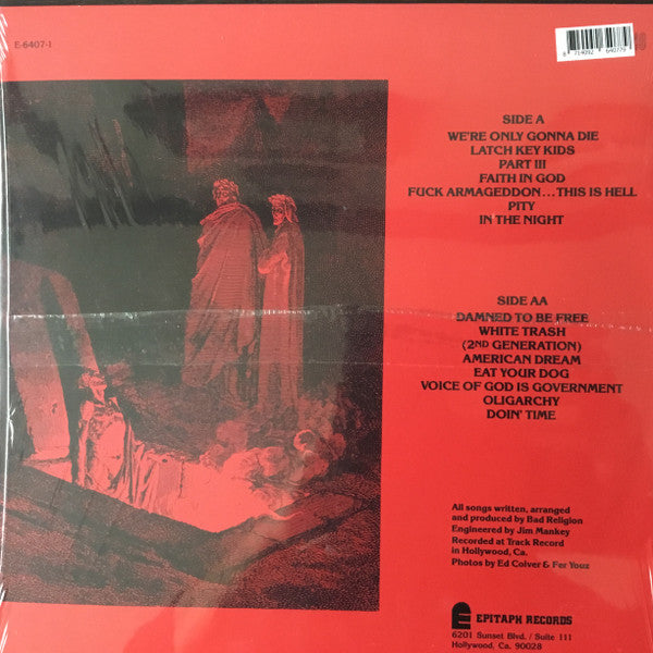 Bad Religion : How Could Hell Be Any Worse? (LP, Album, Ltd, RE, Red)