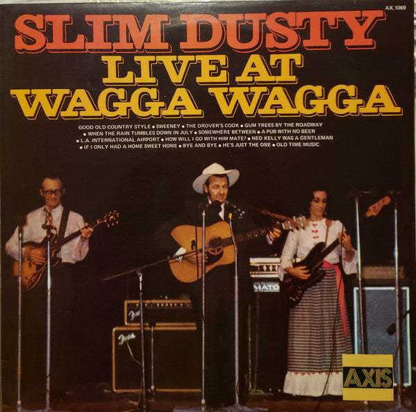 Slim Dusty : Live At Wagga Wagga (LP, RE)