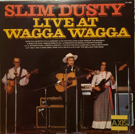 Slim Dusty : Live At Wagga Wagga (LP, RE)