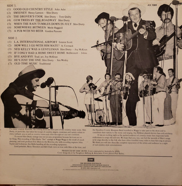 Slim Dusty : Live At Wagga Wagga (LP, RE)