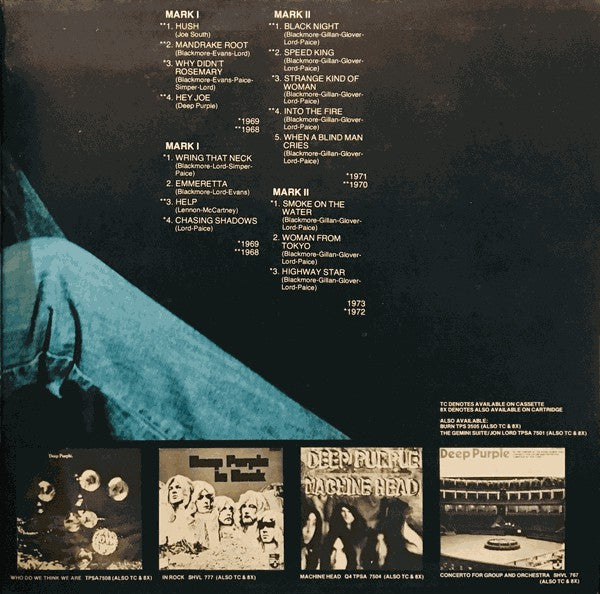 Deep Purple : Mark I & II (2xLP, Comp)