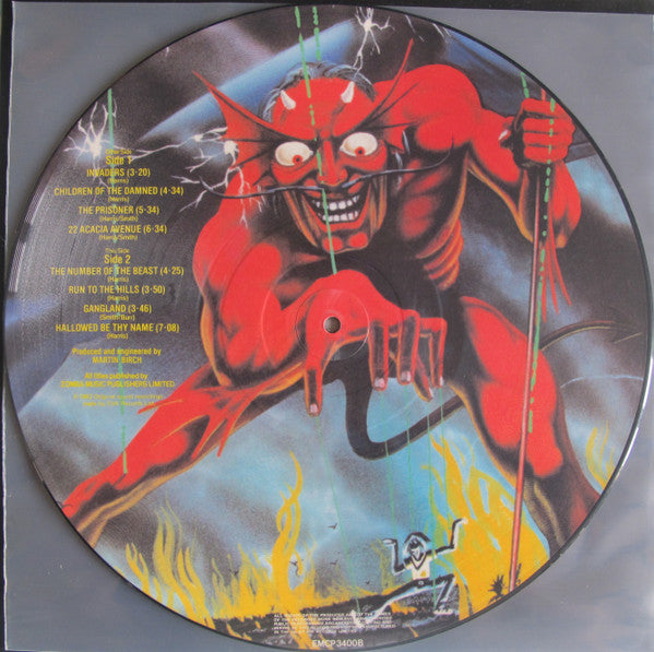 Iron Maiden : The Number Of The Beast (LP, Album, Pic)