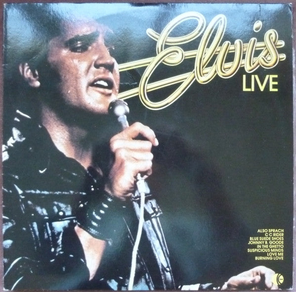 Elvis Presley : Elvis Live (LP, Comp)
