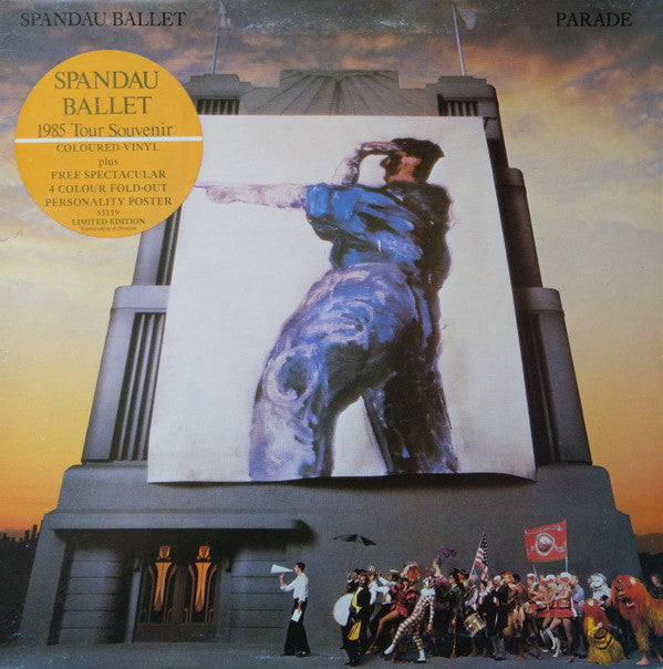 Spandau Ballet : Parade (LP, Album, Ltd, Yel)