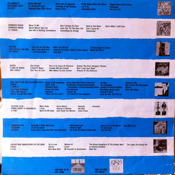 Various : 1986...Just For Kicks (LP, Comp)