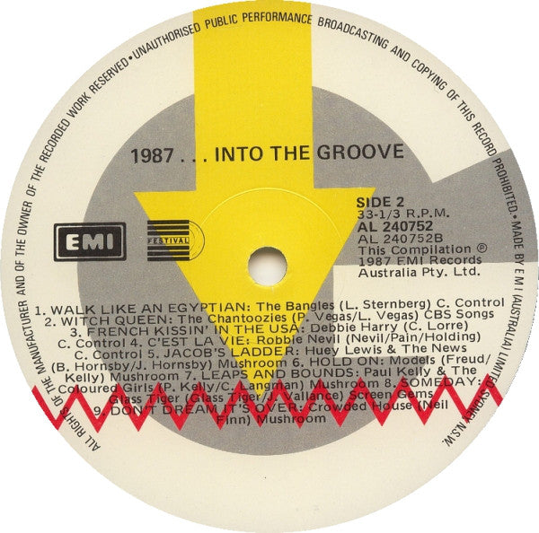 Various : 1987 Into The Groove (LP, Comp)