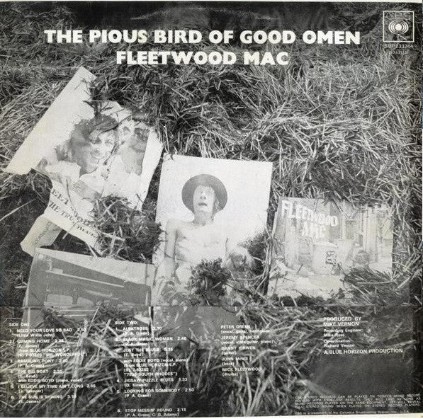 Fleetwood Mac : The Pious Bird Of Good Omen (LP, Comp, RE)
