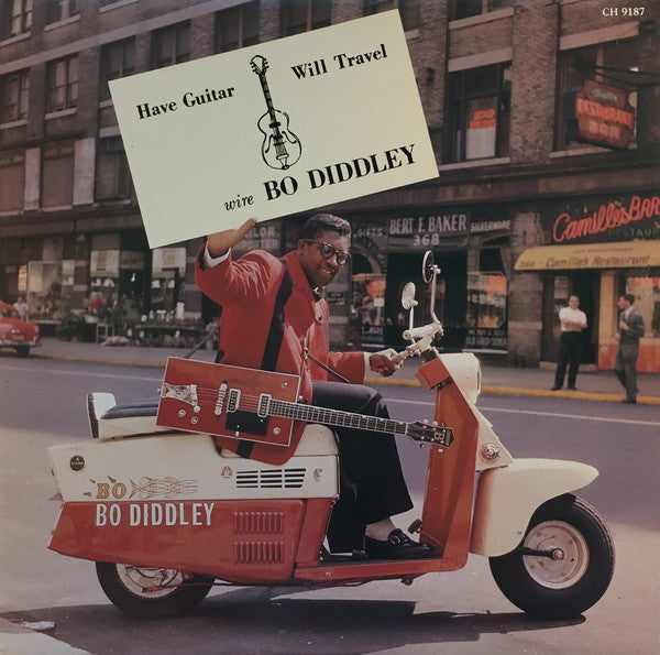 Bo Diddley : Have Guitar, Will Travel (LP, Album, RE)
