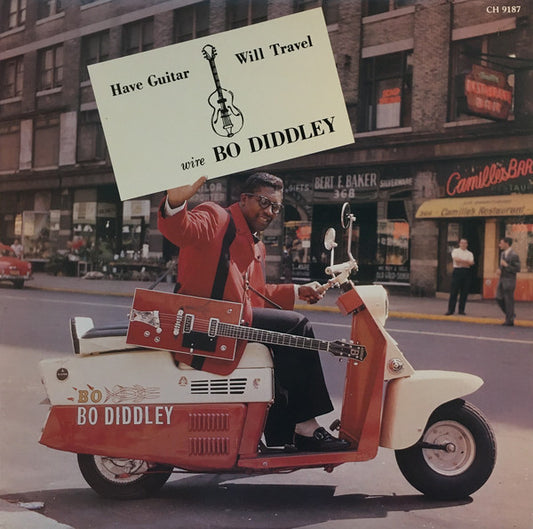 Bo Diddley : Have Guitar, Will Travel (LP, Album, RE)