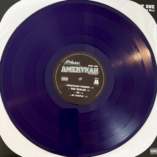 Erykah Badu : New Amerykah: Part One (4th World War) (2xLP, Album, RE, Pur)