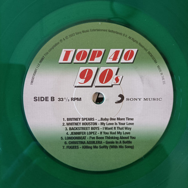 Various : Top 40 90s  (LP, Comp, Ltd, Gre)
