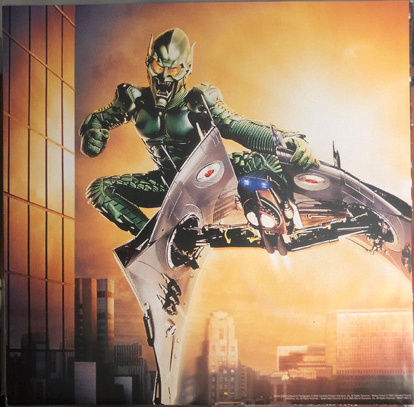 Danny Elfman : Spider-Man (Original Motion Picture Score) (LP, Ltd, RE, Gol)