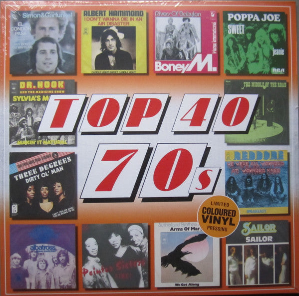Various : Top 40 70s (LP, Comp, Ltd, ora)
