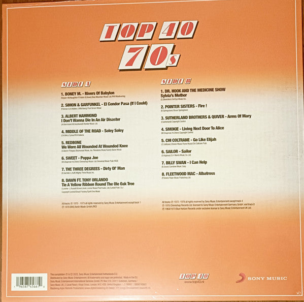 Various : Top 40 70s (LP, Comp, Ltd, ora)
