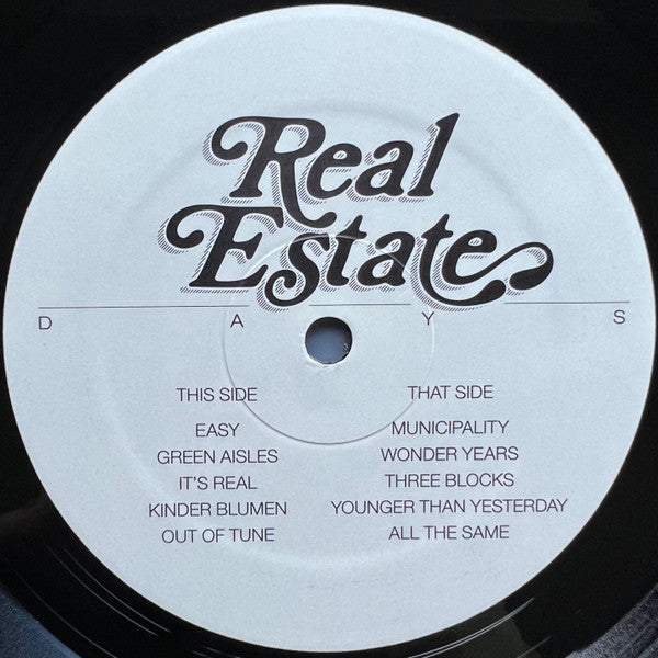 Real Estate (2) : Days (LP, Album, RP)
