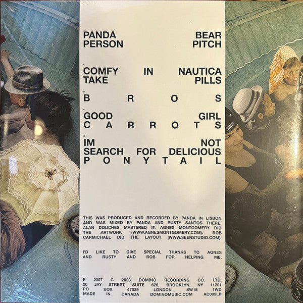 Panda Bear : Person Pitch (2xLP, Album, RE, Gat)