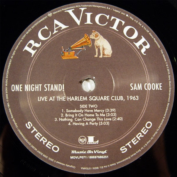Sam Cooke : Sam Cooke Live At The Harlem Square Club (One Night Stand!) (LP, Album, RE, RM, 180)