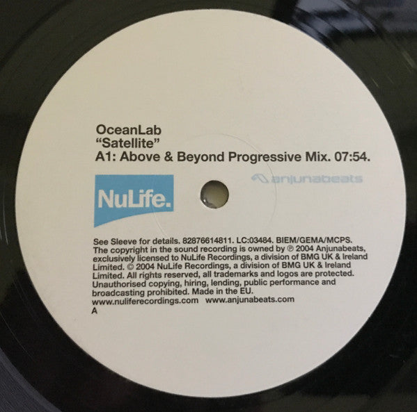 OceanLab : Satellite (Remixes) (12", Single)