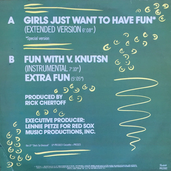 Cyndi Lauper : Girls Just Want To Have Fun (12")