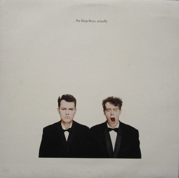 Pet Shop Boys : Actually (LP, Album)