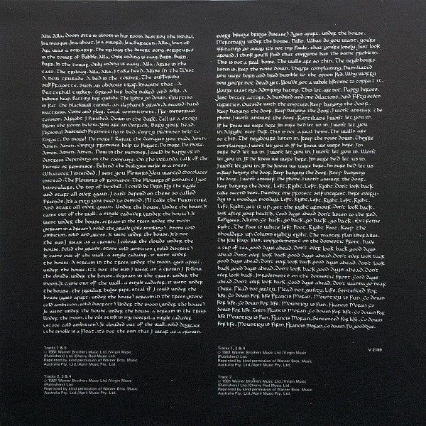 Public Image Limited : The Flowers Of Romance (LP, Album)