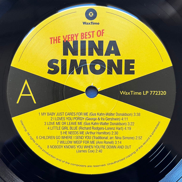 Nina Simone : The Very Best Of Nina Simone (LP, Comp, Ltd, 180)