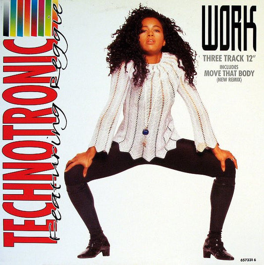 Technotronic Featuring Reggie : Work (12")