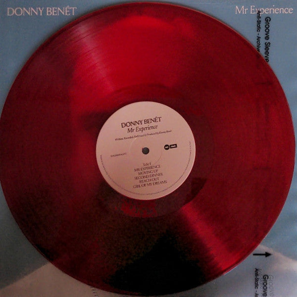 Donny Benét* : Mr Experience (LP, Album, Ltd, RE, Tra)