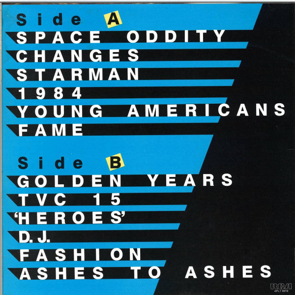 David Bowie : Fame And Fashion (David Bowie's All Time Greatest Hits) (LP, Comp)