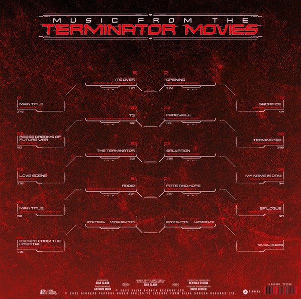 London Music Works : Music From the Terminator Movies (2x12", Album, Tra)