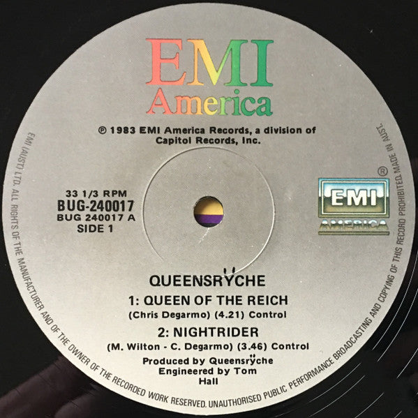 Queensrÿche : Queensrÿche (12", EP)