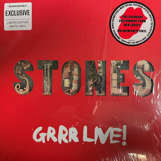 The Rolling Stones : Grrr Live!  (3xLP, Ltd, Whi)