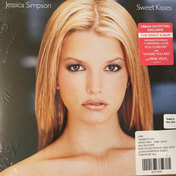 Jessica Simpson : Sweet Kisses (LP, Album, Ltd, RE, Pin)